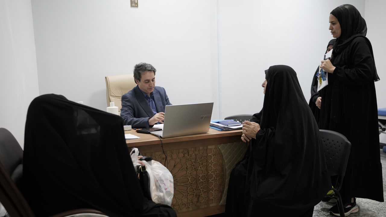 Visiting patients with neurological disorders at the Integrated Neurorehabilitation Center